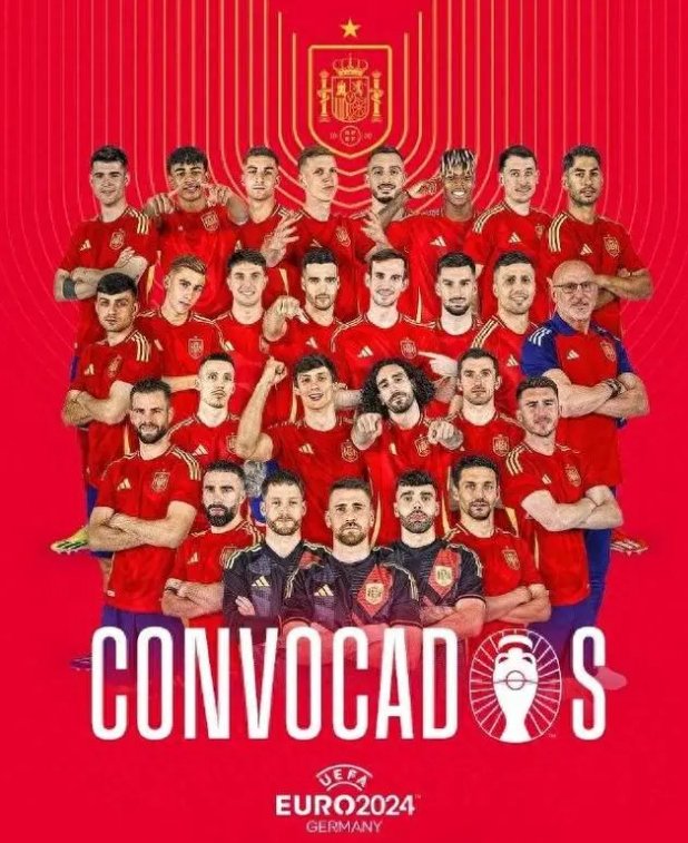西班牙欧洲杯大名单出炉