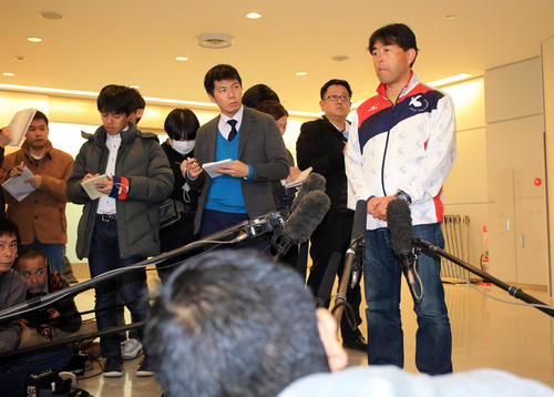平井教练鼓励弟子