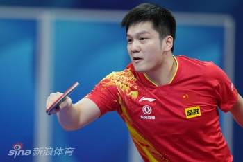 世乒赛中国男队3-0泰国队