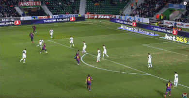 绝不会浪费内马尔的跑位