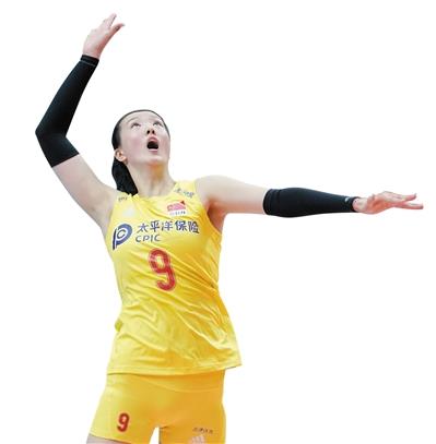 过去4年，张常宁和中国女排一起收获了3个世界冠军。 图/视觉中国