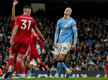 足彩彩果：曼城爆4.8倍冷平