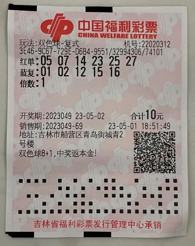 老彩民守号6年中双色球801万:奖金都给媳妇