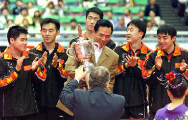 第46届世乒赛中国第13次获得男团冠军