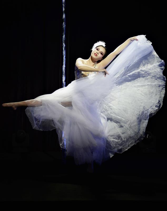 钢管舞名将王洁儿 从为国征战到推广艺术(图)