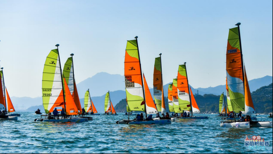 中国家庭帆船赛深圳站扬帆 45支队伍134名选手参赛！