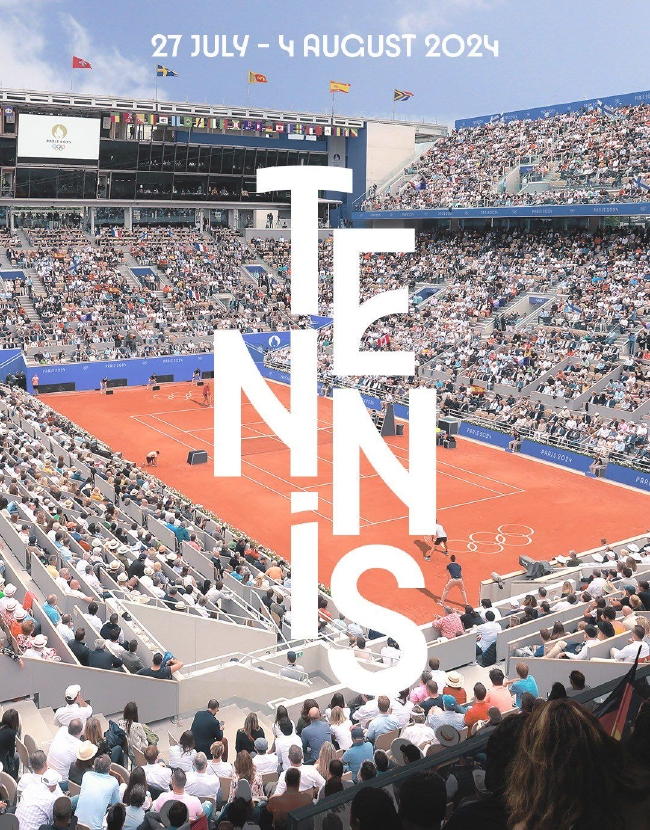 2024年7月27日至8月4日巴黎奥运会网球赛事将在罗兰加洛斯举行