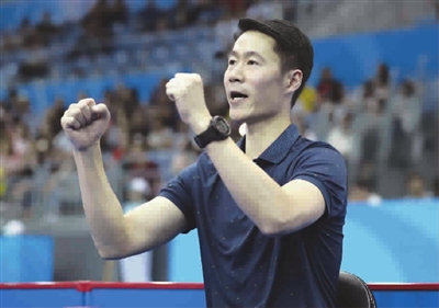 王励勤率领上海队勇夺天津全运会男团冠军