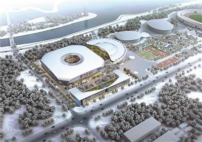 北京市冰上项目训练基地综合馆效果图 供图/北京住总集团