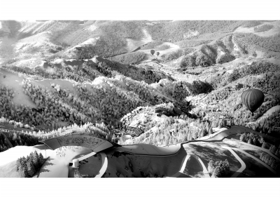 国家高山滑雪中心效果图