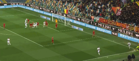 乌迪内斯1-0，莫利纳