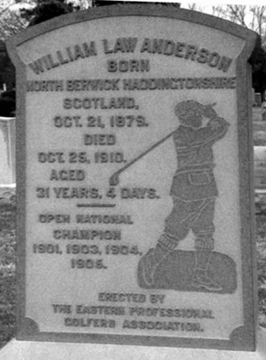 威利-安德森的墓碑