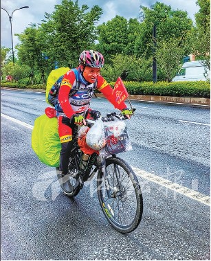 西藏万里行是小目标 浙江骑行达人梦想骑遍中国
