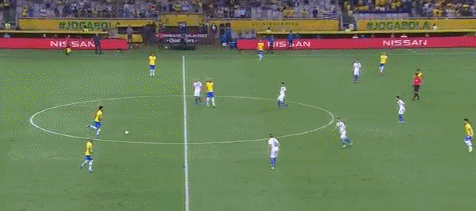 巴西2-0，库蒂尼奥