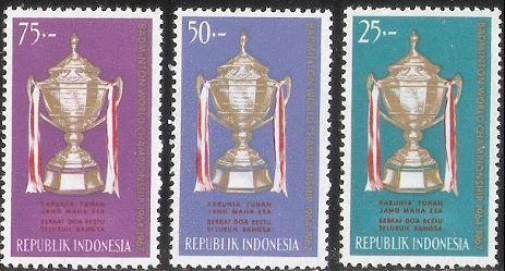 1964年印度尼西亚《汤姆斯杯冠军》纪念邮票