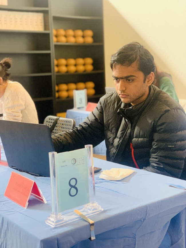 印度棋手斯利瓦斯塔瓦在世界大学生联谊赛中