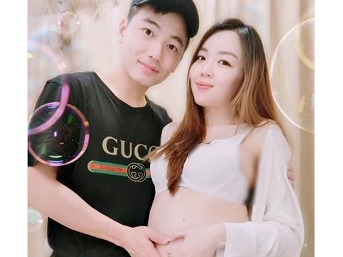 陈蔚强和老婆谢㚸玲