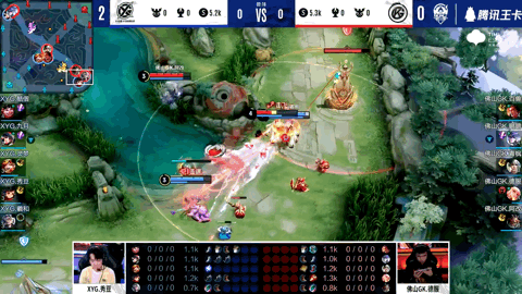 秀豆李元芳拿下一血