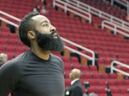 哈登赛前热身信心十足