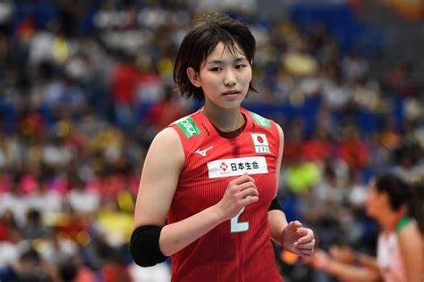 日本女排主攻手古贺纱理那