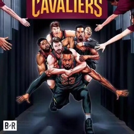 你可以打败骑士，但你不可以打败老詹