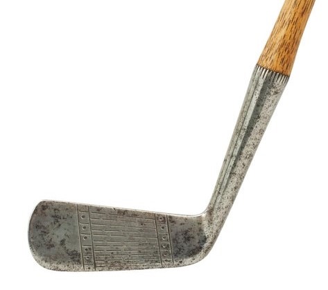 高尔夫收藏与历史之49 胡桃木铁杆的杆面条纹