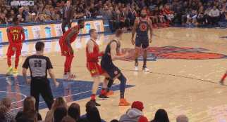 波神助攻哈达威暴扣