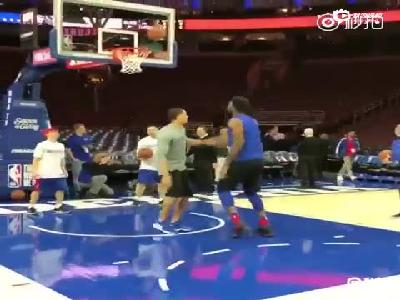 大帝热身展现顶尖技术