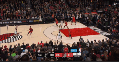 阿尔德里奇绝杀未中