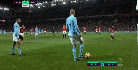 德布劳内也加入拖延时间战术