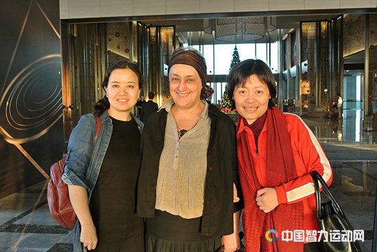 奇布尔达尼泽与谢军、许昱华合影