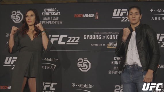 ufc222猫姐辛加诺归来