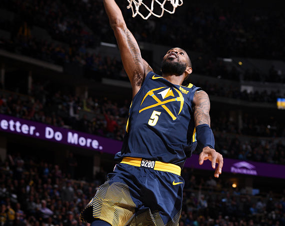 巴顿是掘金取胜的最大功臣