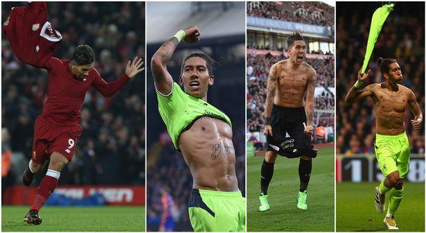 菲尔米诺喜欢脱衣庆祝