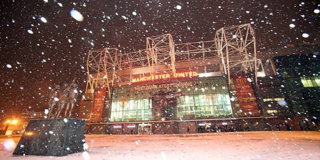 曼市德比或将因大雪推迟！博格巴有机会上了？