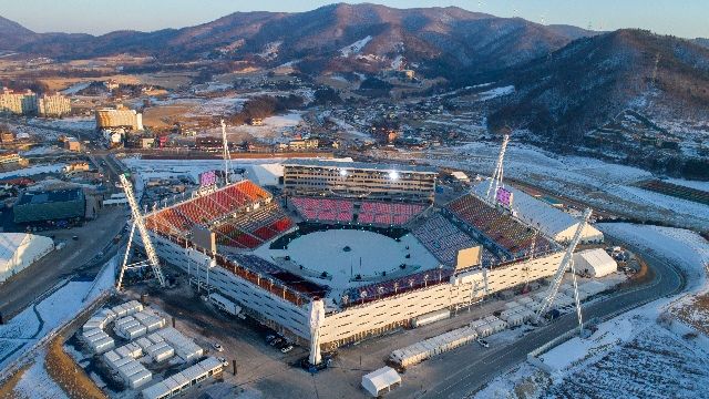 平昌奥林匹克体育场　新华社记者吕小炜摄