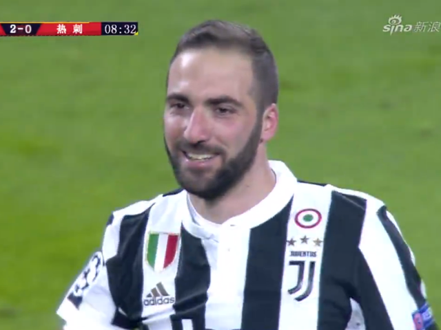 皮亚尼奇挑传伊瓜因闪电破门