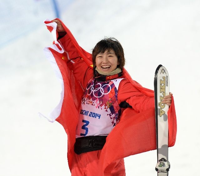 徐梦桃曾获索契冬奥会银牌 新华社记者李钢摄