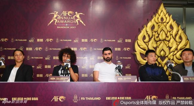 三大候选人出席发布会