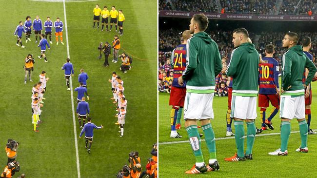 国家德比，巴萨会列队皇马吗？