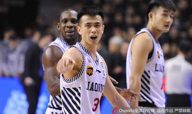 赵继伟在比赛中