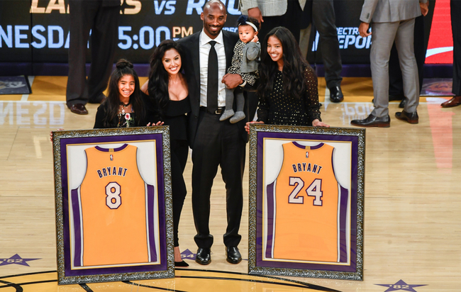 科比双球衣退役