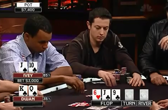 Tom Dwan对决Phil Ivey