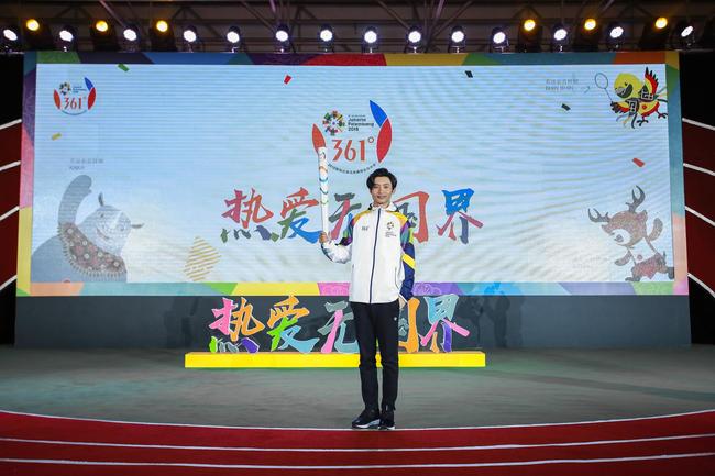 361°品牌代言人、361°亚运推广大使、2018雅加达亚运会火炬手魏晨