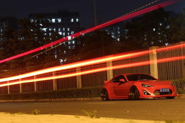 “骚粉色”丰田86改装