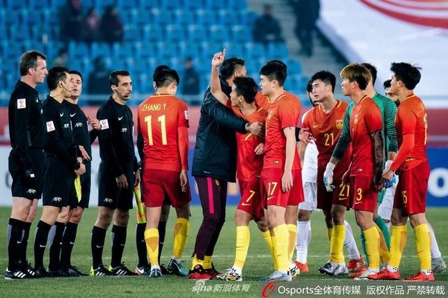 U23遭遇不公正判罚