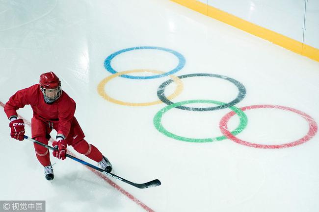 俄罗斯选手在训练