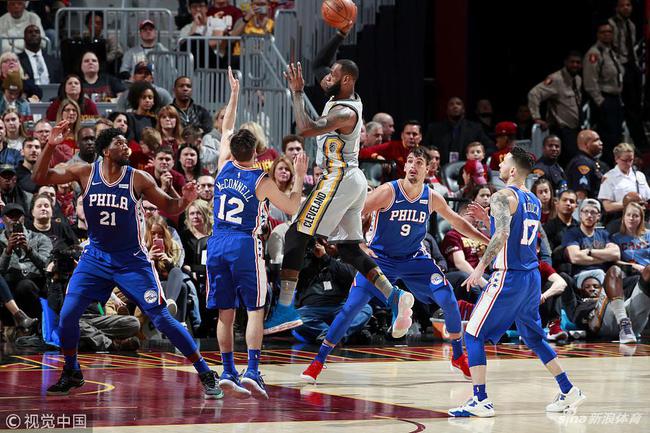 詹姆斯跟76人众将关系似乎都不错！