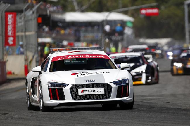 奥迪r8lms杯阿德莱德首回合 - 安全车出动