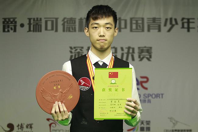 中青冠军罗弘昊